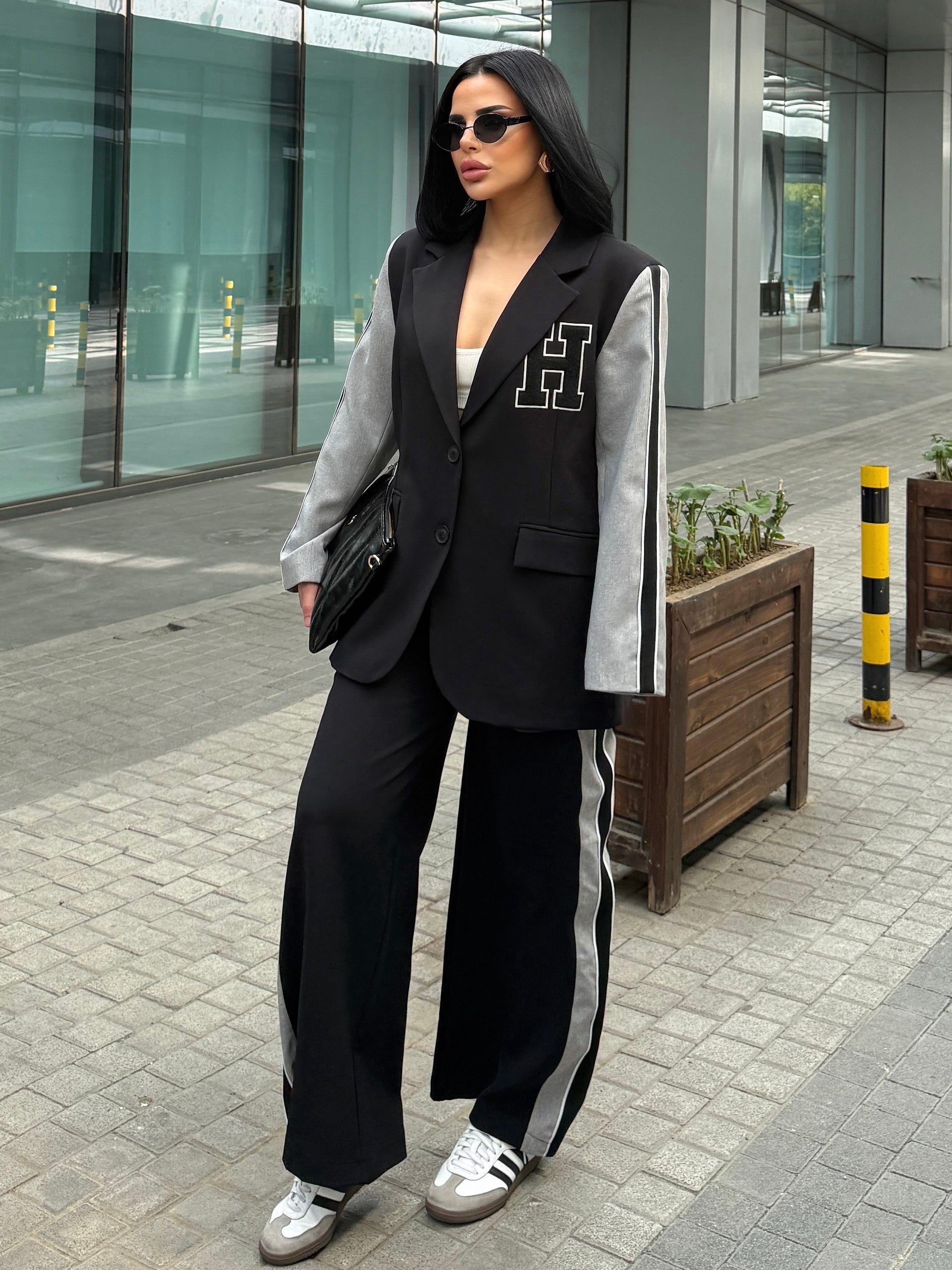 Hill Pantolon Ceket Takım Siyah