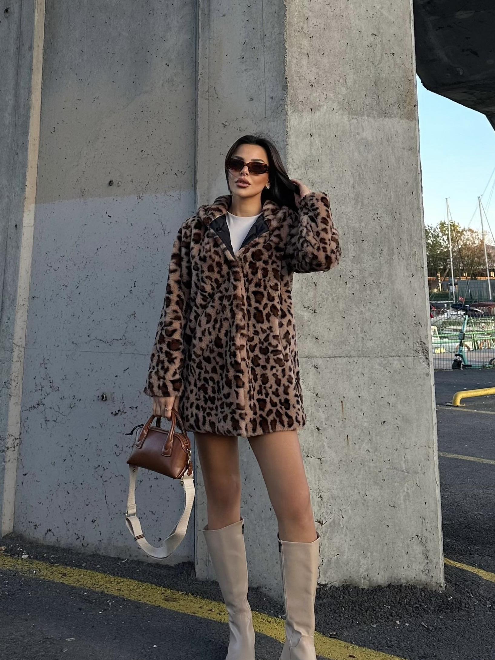 İcon Peluş Kaban Leopar