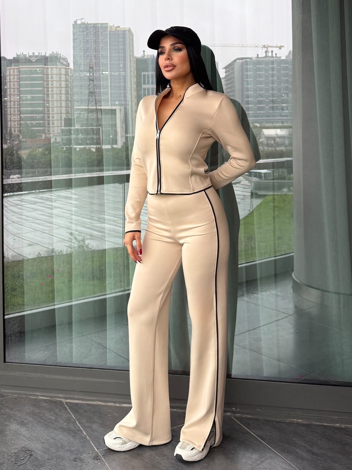 Klex İkili Spor Takım Bej