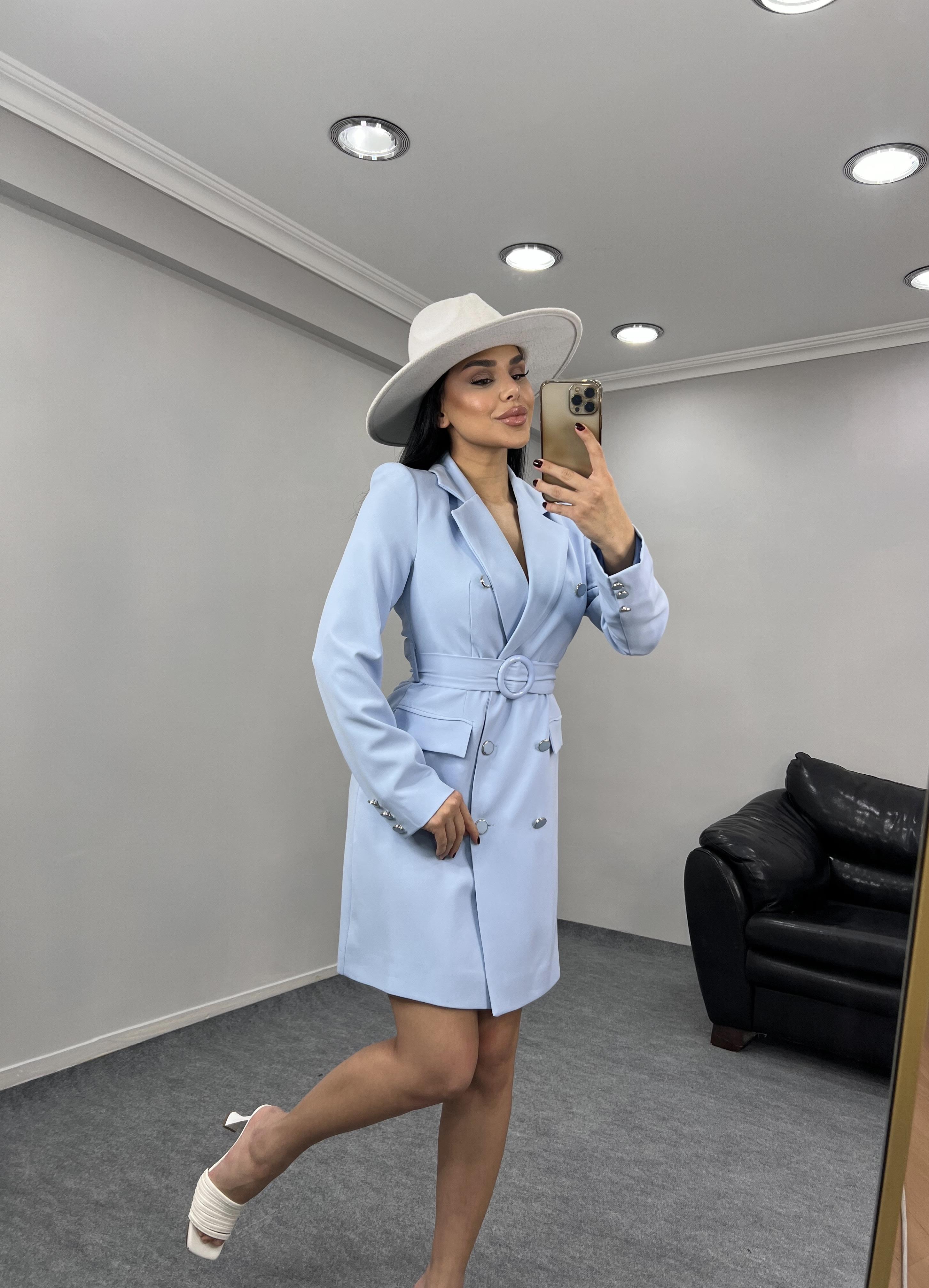 Lavia Elbise Buz Mavisi