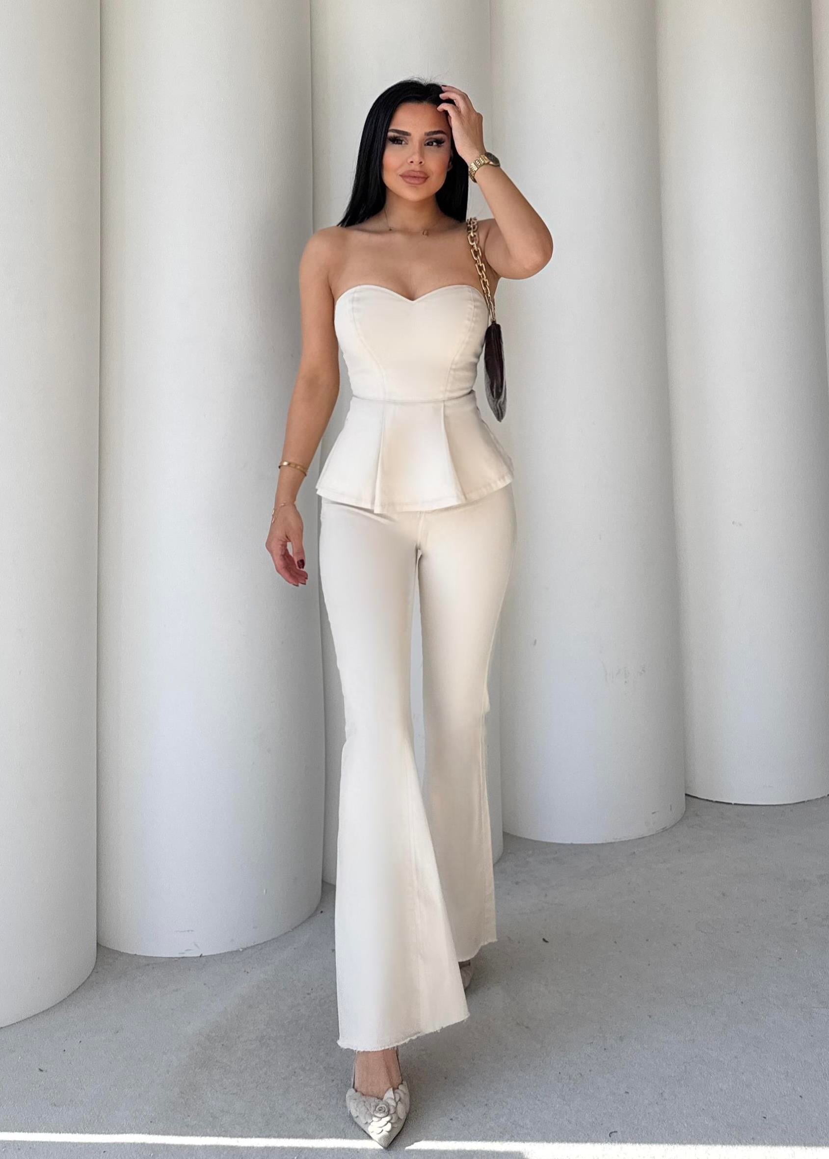 Lucca Straplez Takım Taş