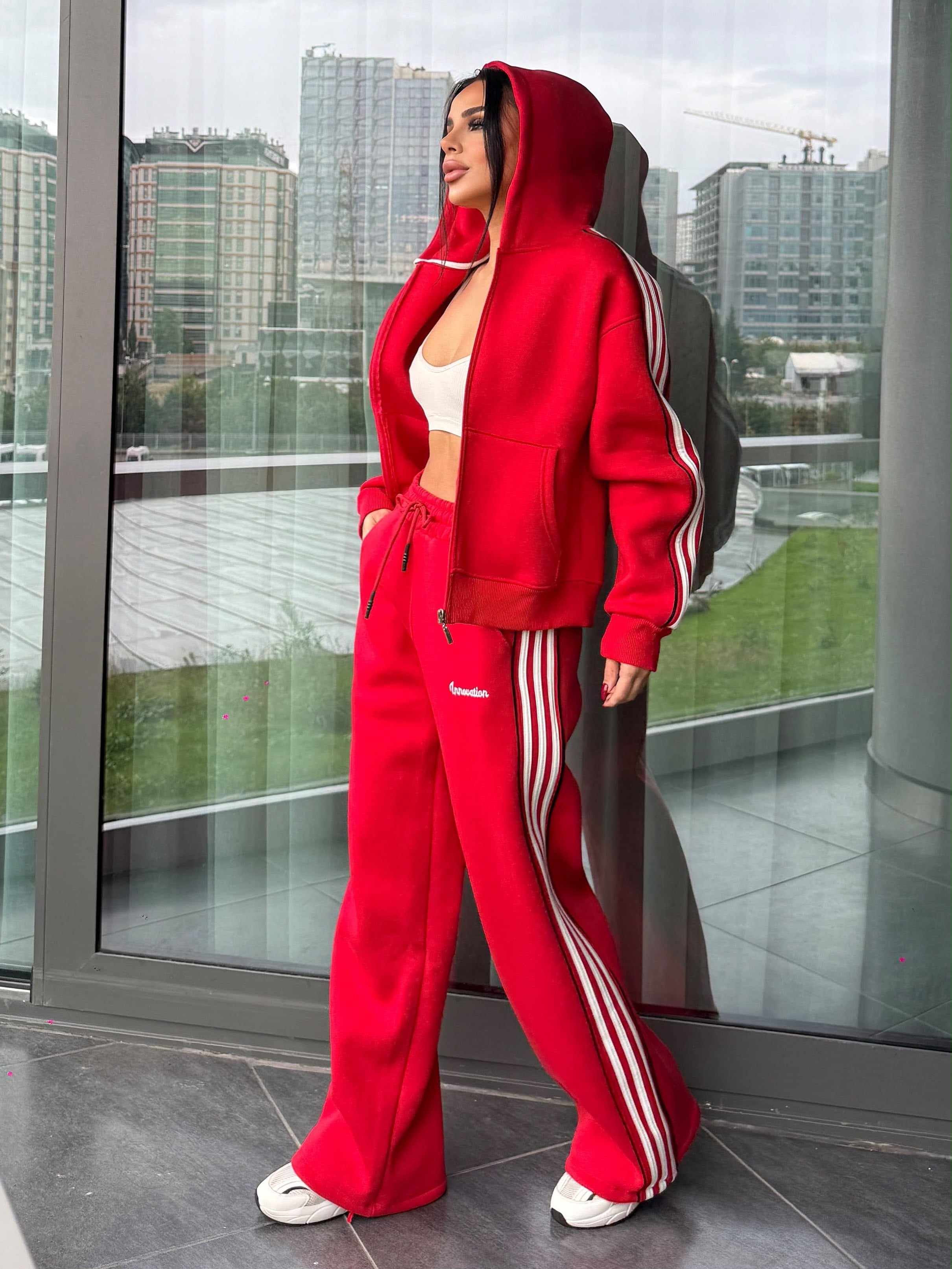 Markes İkili Spor Takım Kırmızı