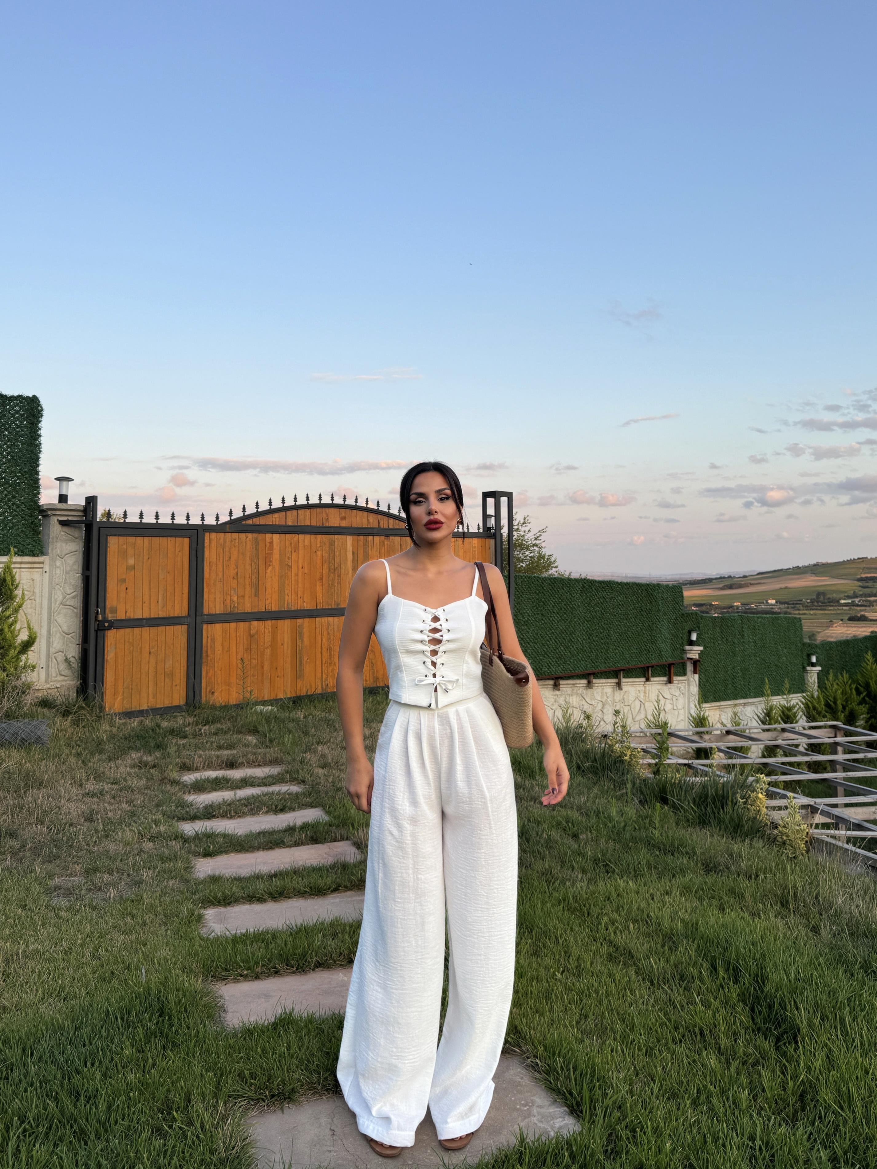 Mekenzi Crop Takım Beyaz · 4