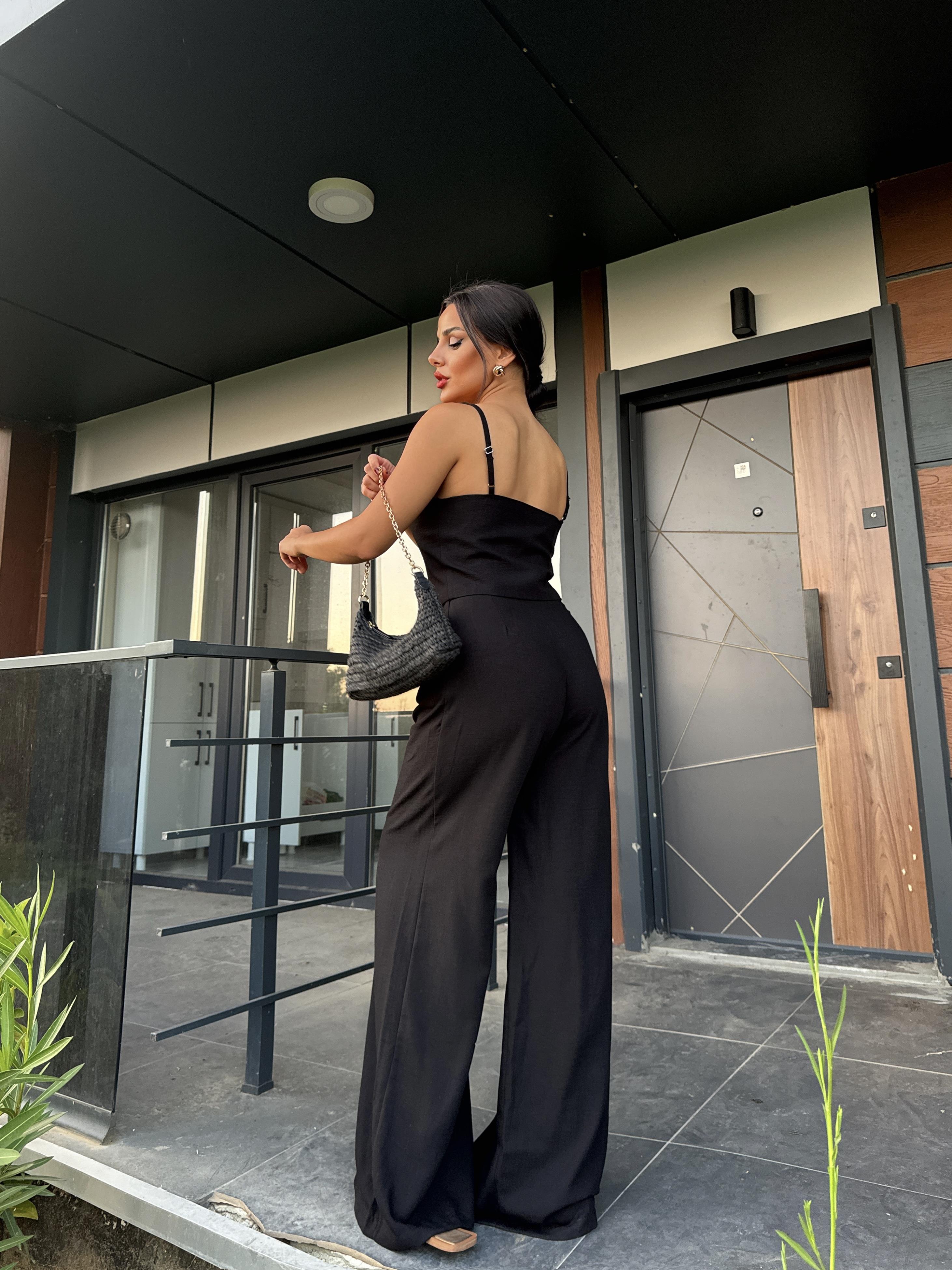 Mekenzi Crop Takım Siyah · 6
