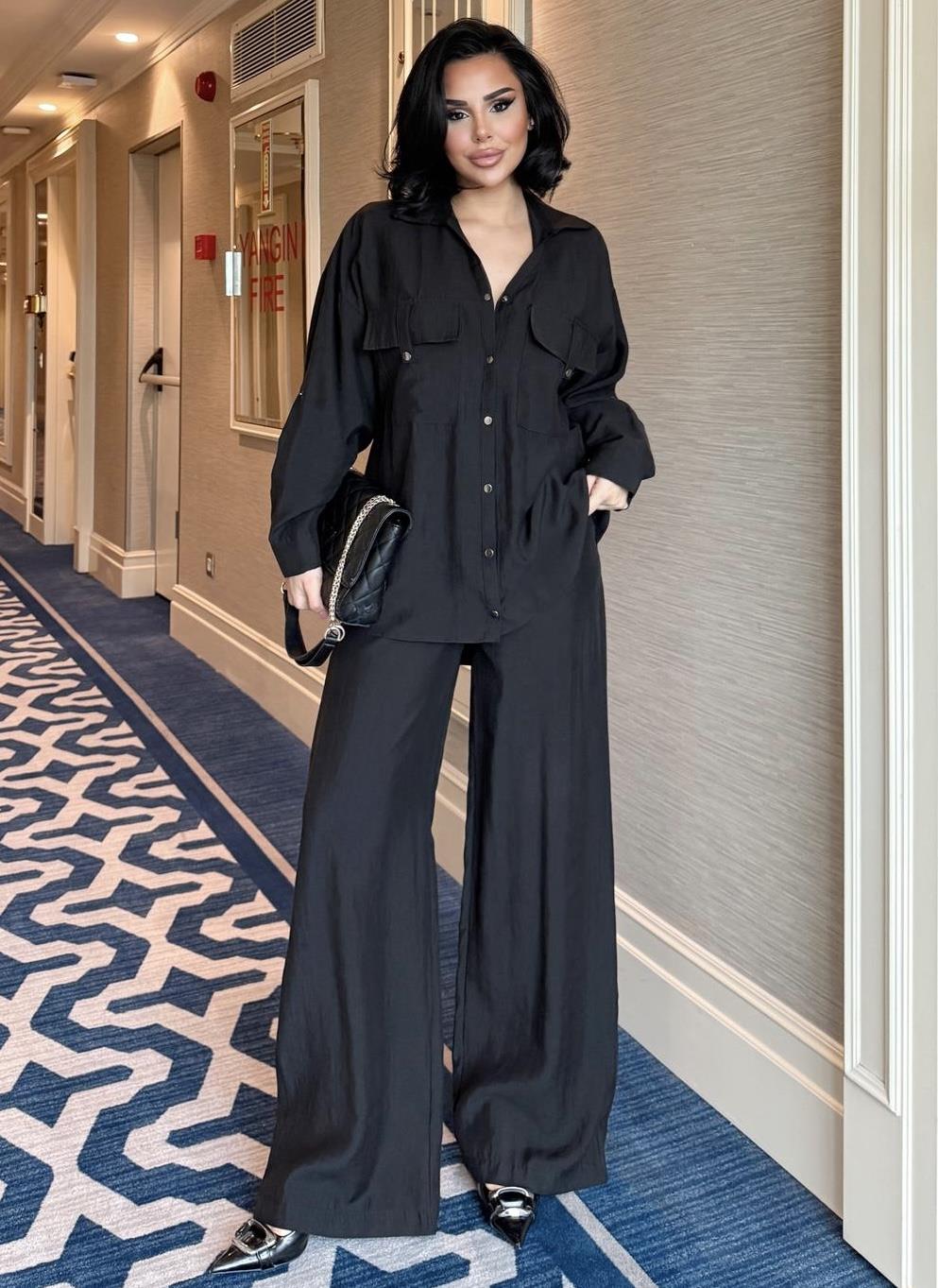 Nuras İkili Takım Siyah