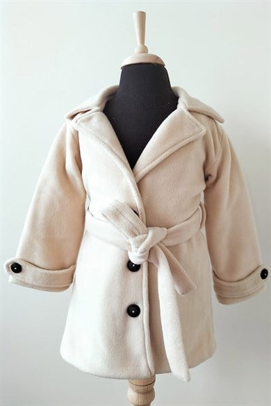 Müslin Astarlı Doğal Trençkot