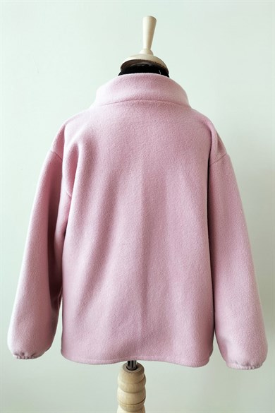 1-14 Yaş Kız Çocuk Mevsimlik Fermuarlı Polar