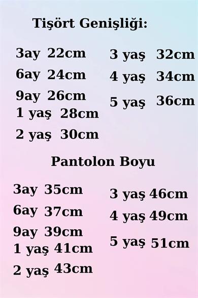 Erkek Bebek Kısa Kollu Kahverengi Müslin İkili Takım