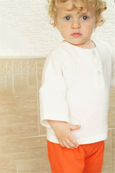 Erkek Kız Bebek Ve Çocuk Oversize Şortlu Takım