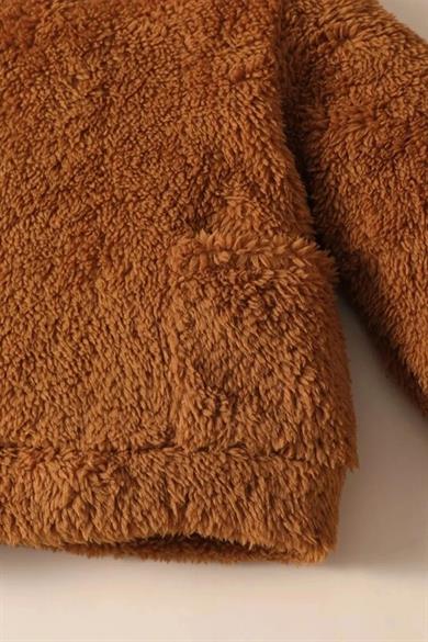 Erkek Kız Bebek ve Çocuk Peluş Cepli İkili Takım