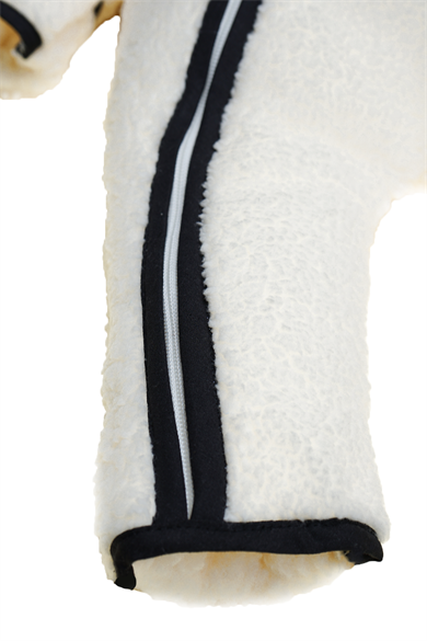 Kız Erkek Bebek Ve Çocuk Kapüşonlu Biyeli Peluş Tulum