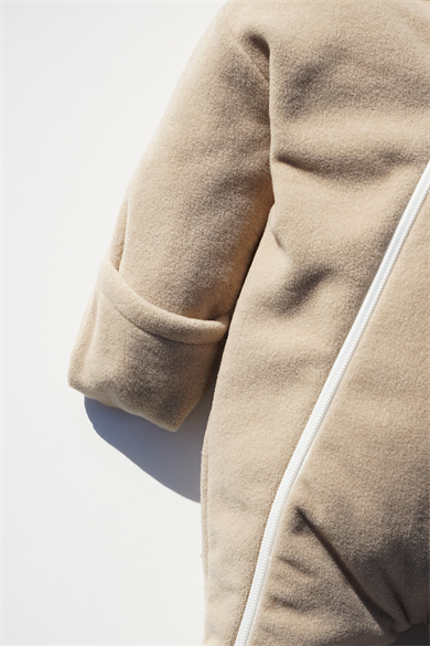 Kız Erkek Bebek Ve Çocuk Müslin Astarlı Polar Tulum