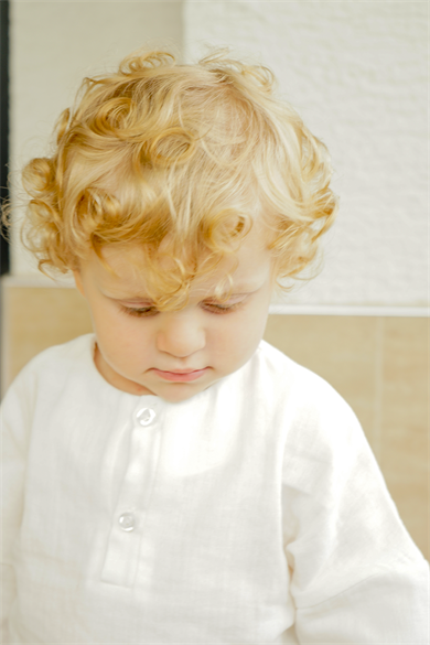 Mavi Erkek Kız Bebek Şortlu Oversize Takım