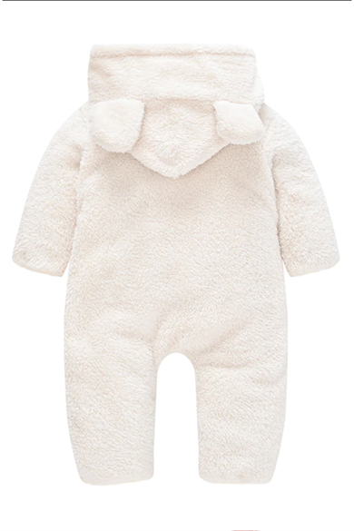 Unisex Ayıcık Peluş Çocuk Tulum