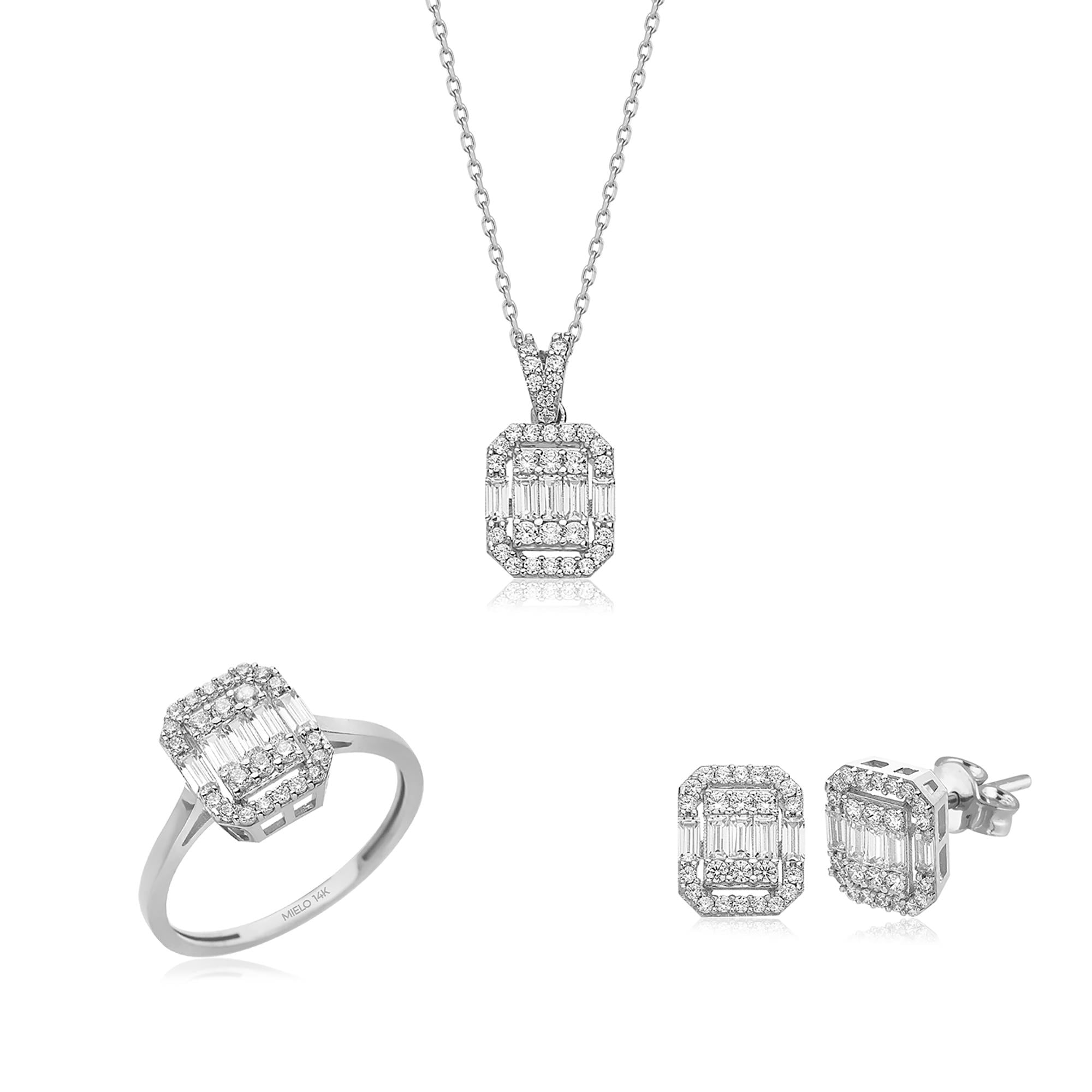 14 Ayar Altın Baget Set