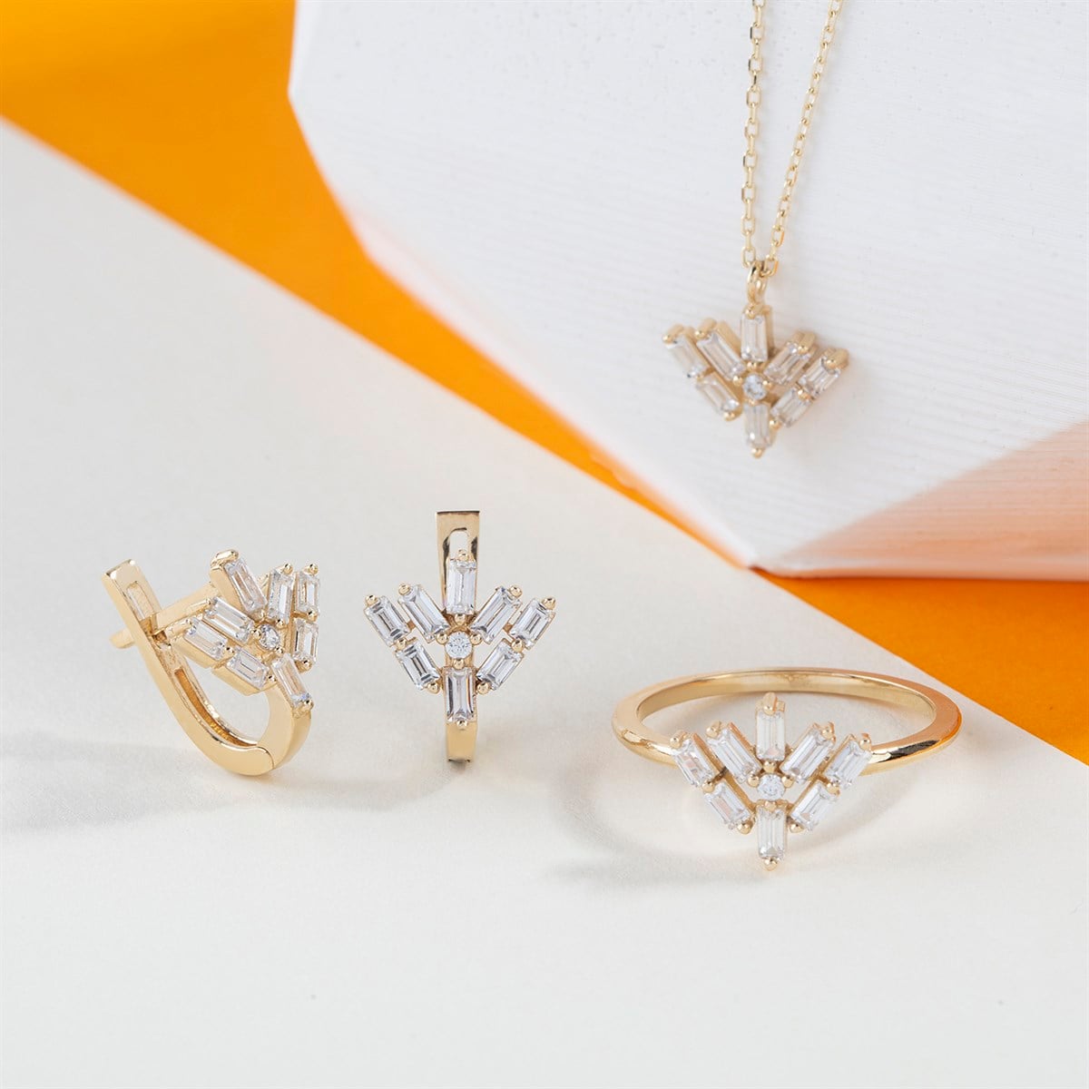 14 Ayar Altın Çıtır Set 