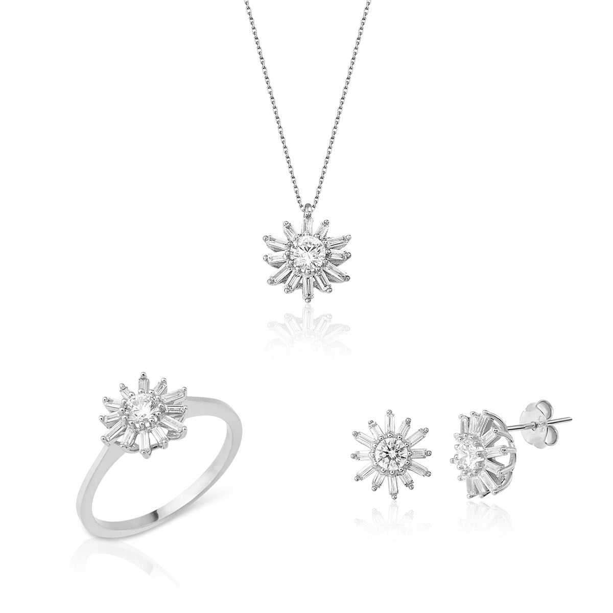 14 Ayar Altın Güneş Set