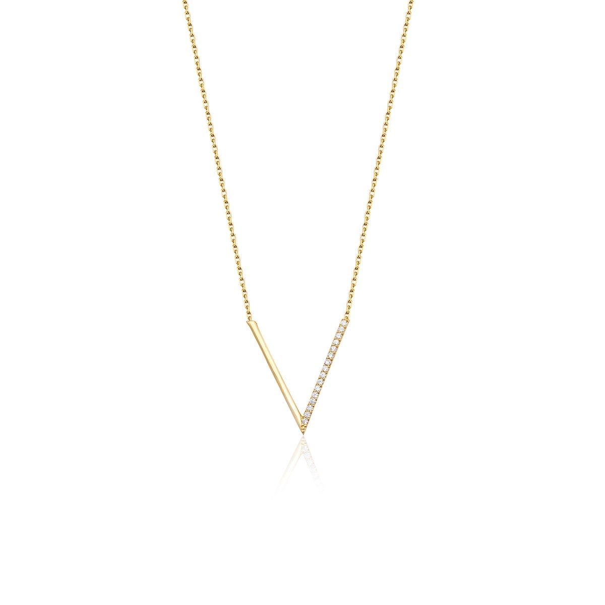 14 Ayar Altın Kolye 