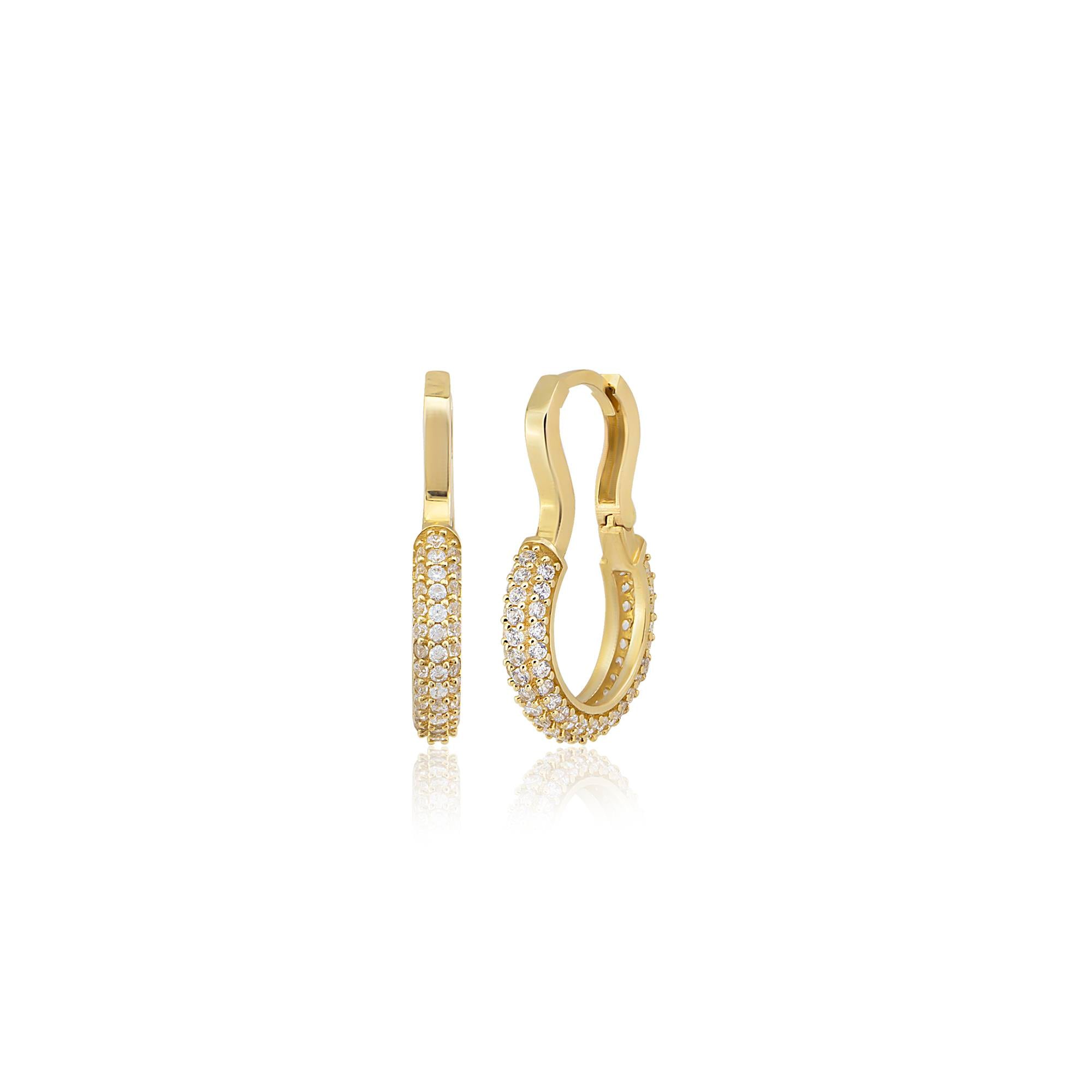 14 Ayar Altın Küpe