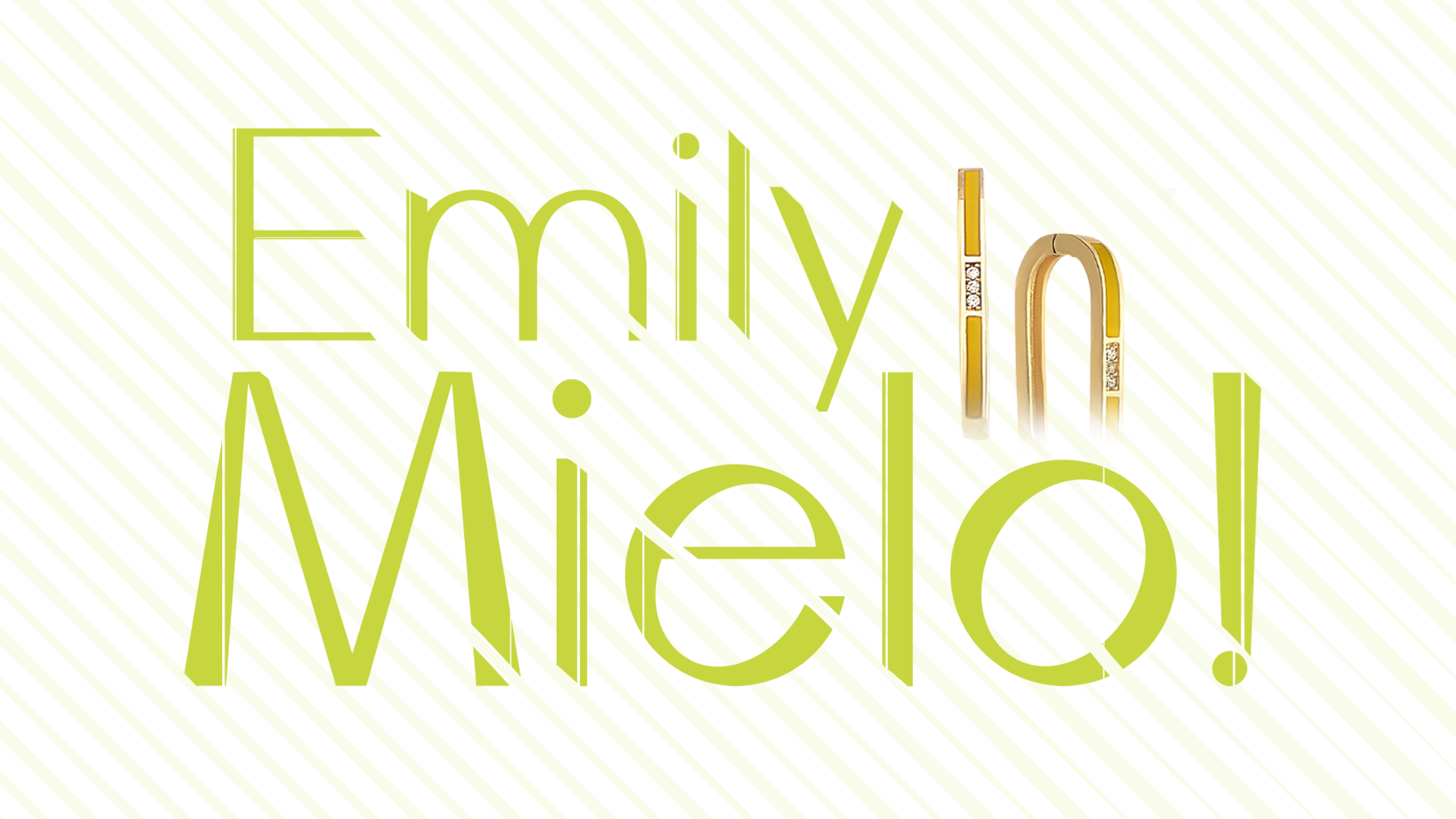 14 Ayar Altın Mineli Emily Küpe