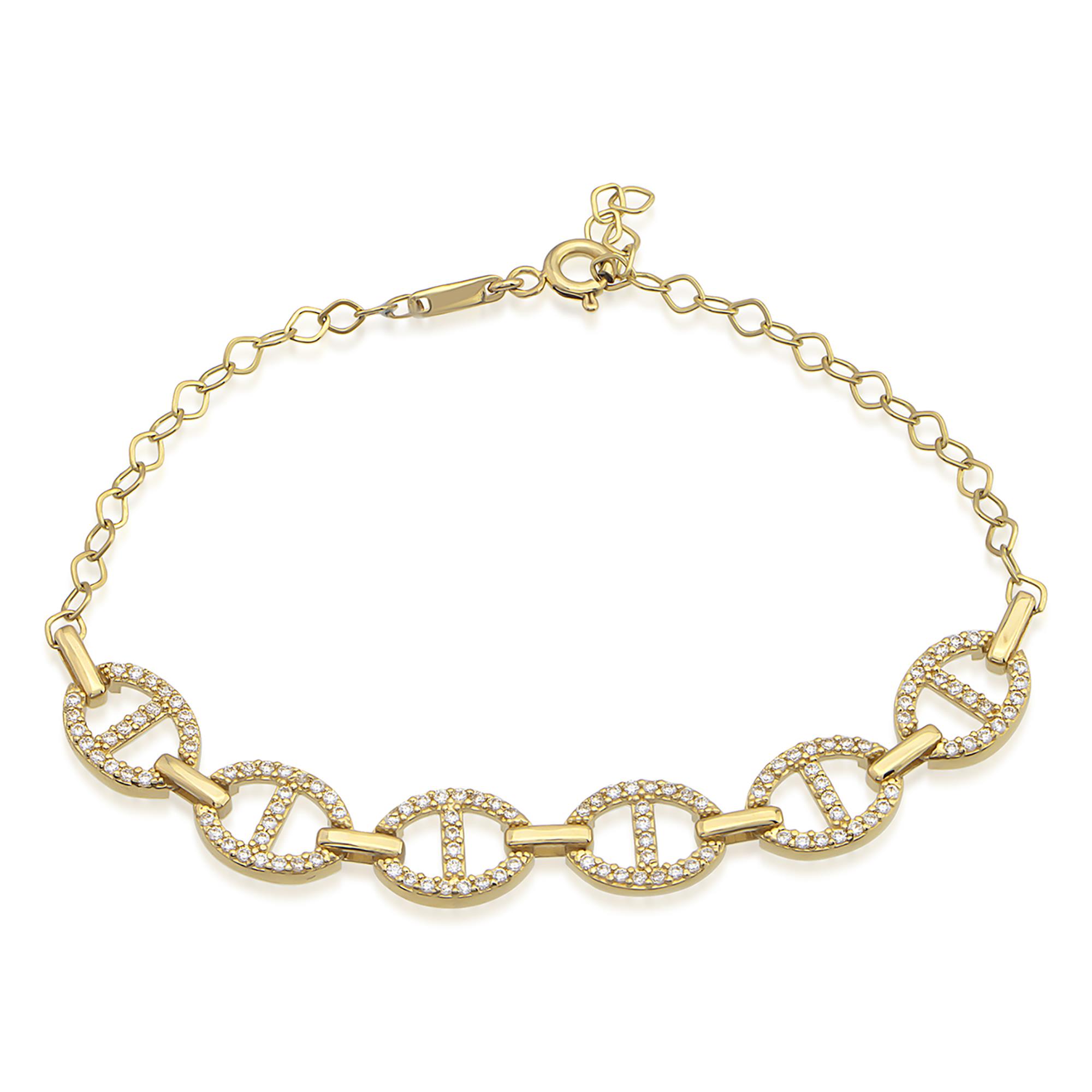 14K Gold Aura Bracelet