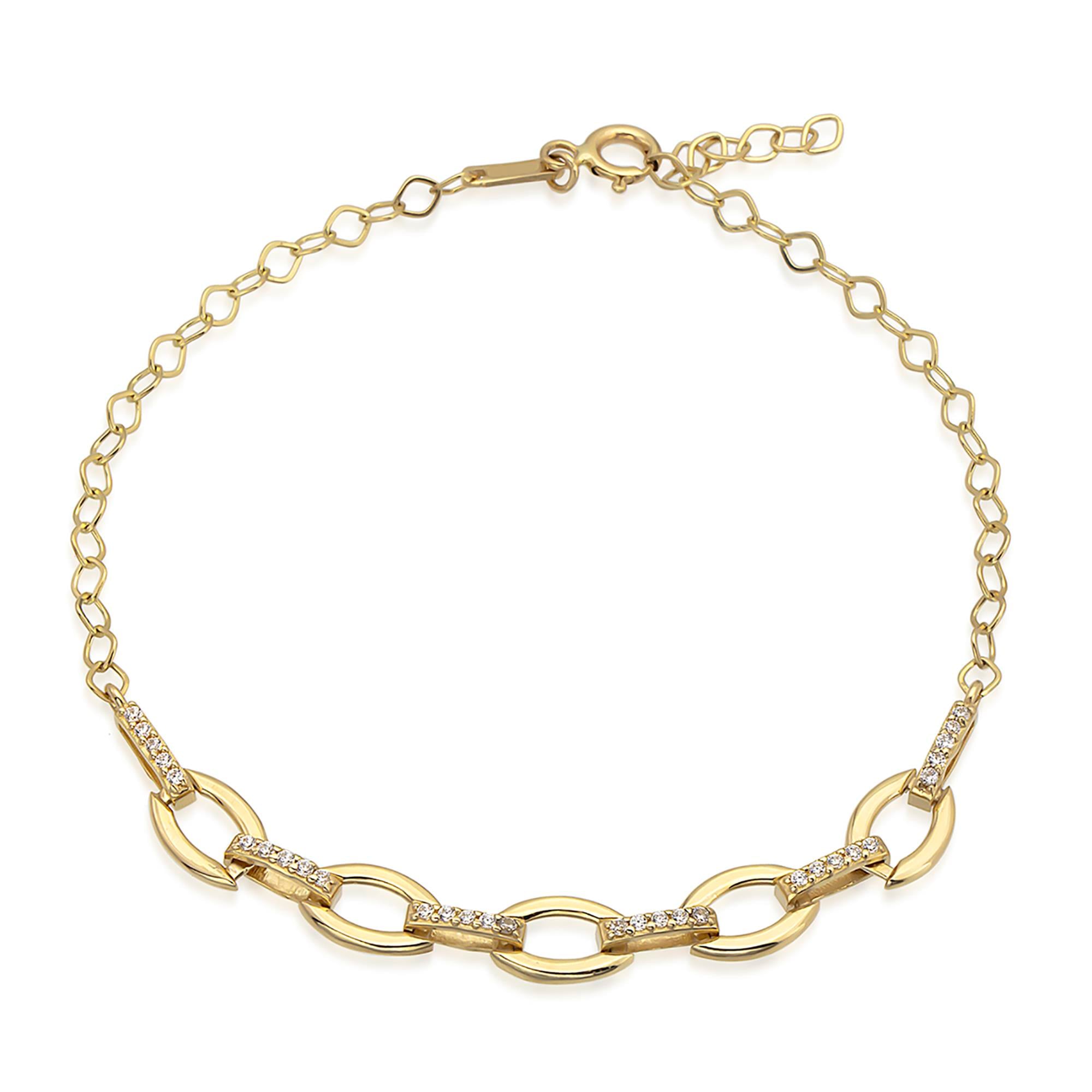 14 Ayar Altın Aura Bileklk