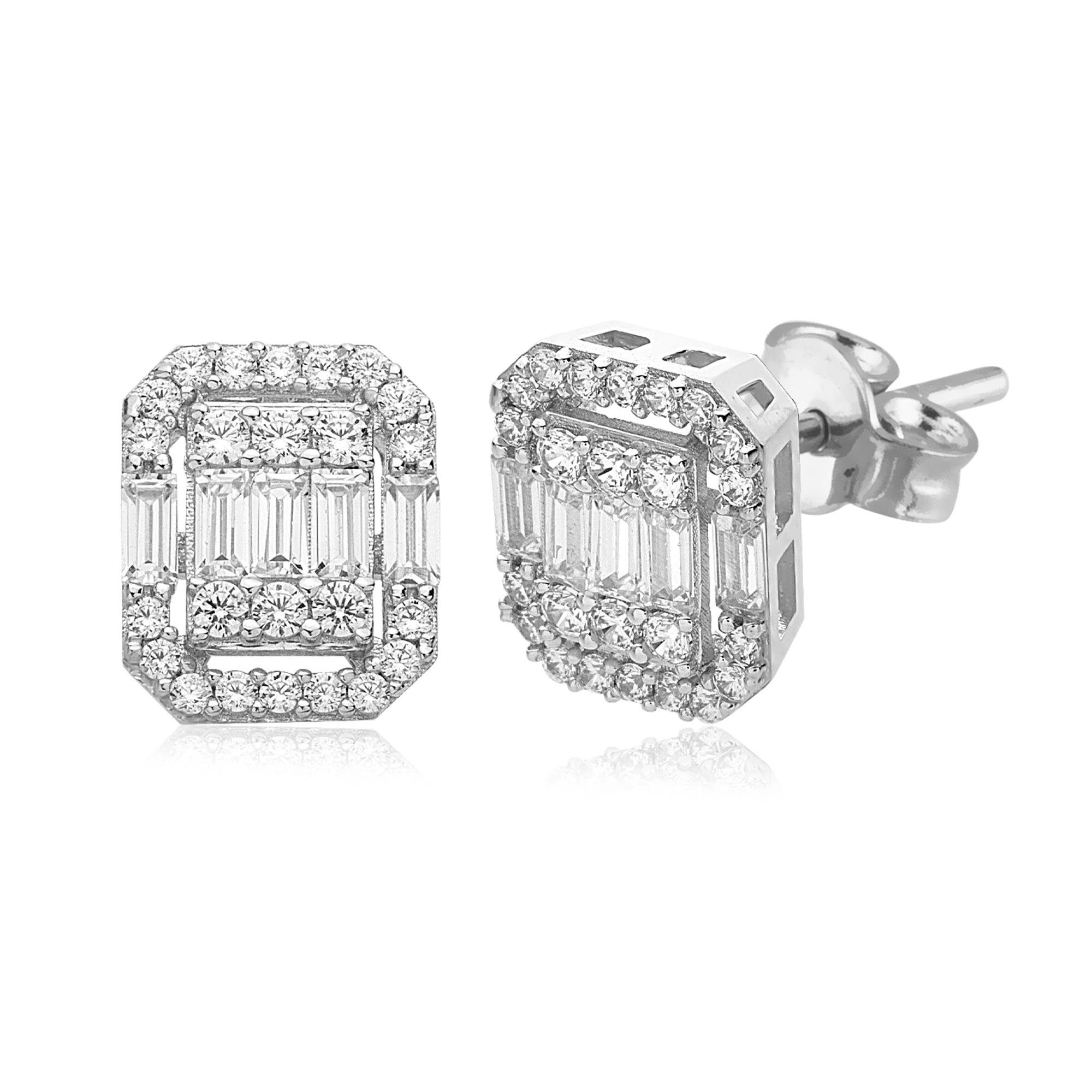 14 Ayar Altın Baget Küpe