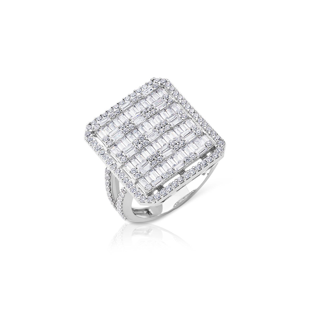 14 Ayar Altın Baget Linaa Yüzük 