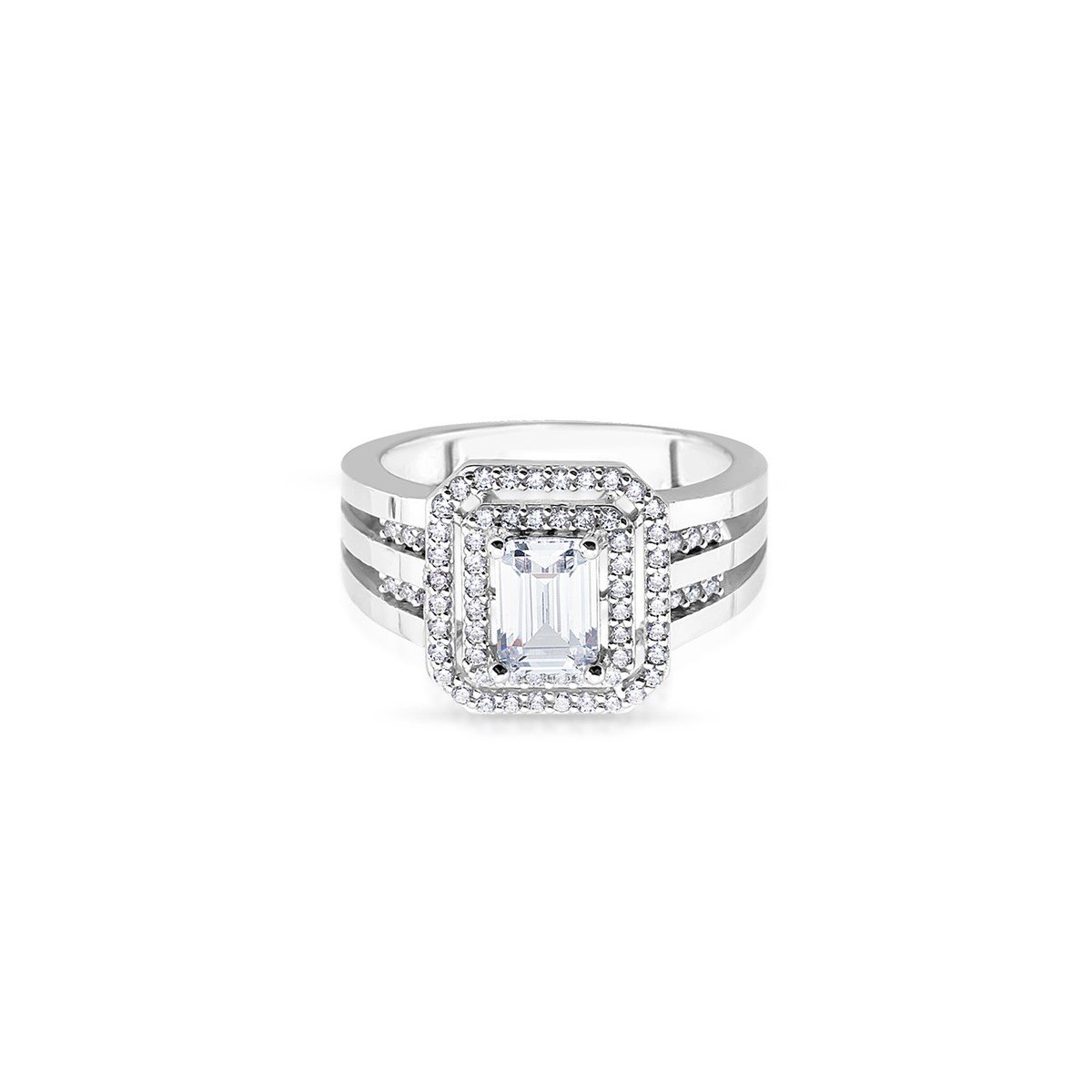 14 Ayar Altın Baget Linaa Yüzük 