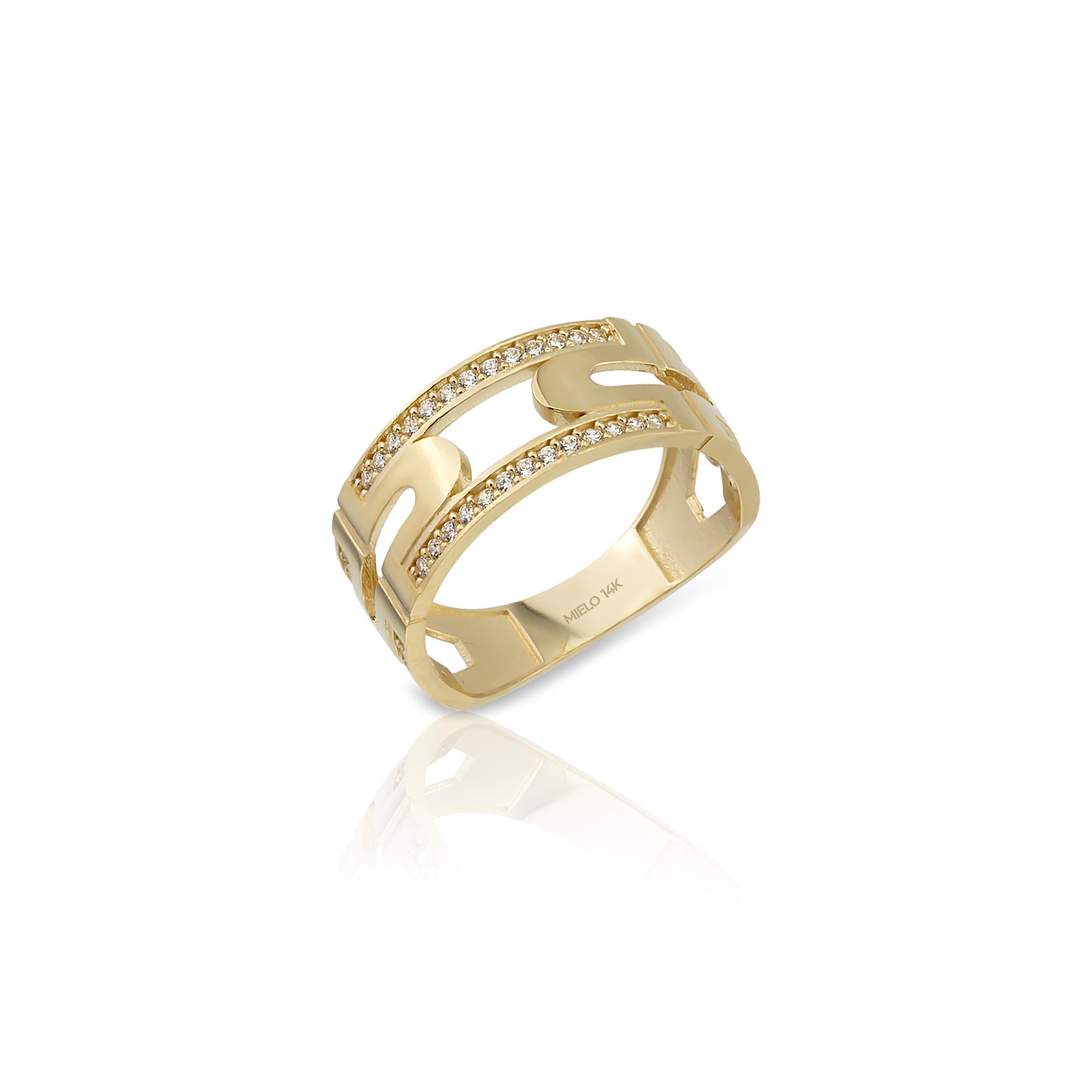 14K Gold Minimalist Ring