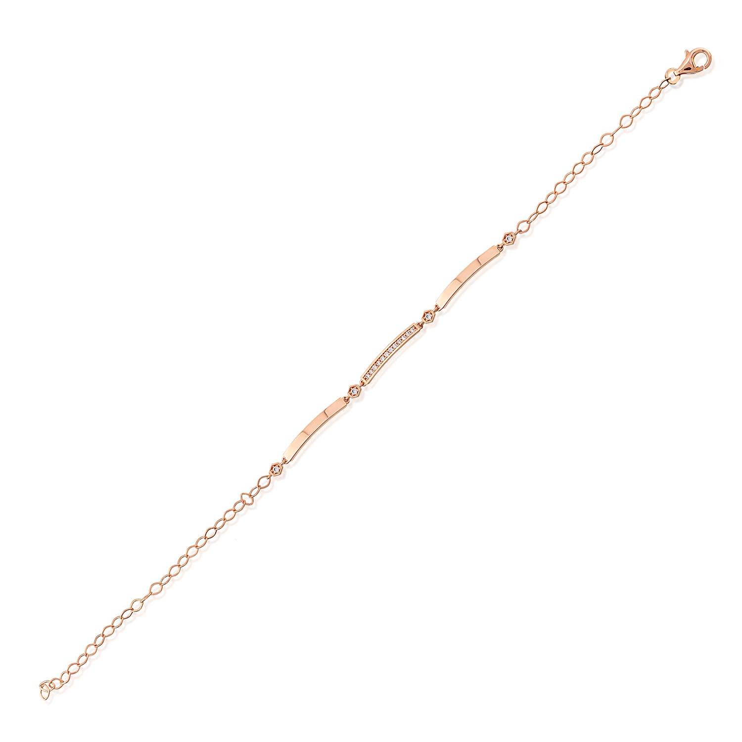 14 Ayar Altın Dafne Bileklik