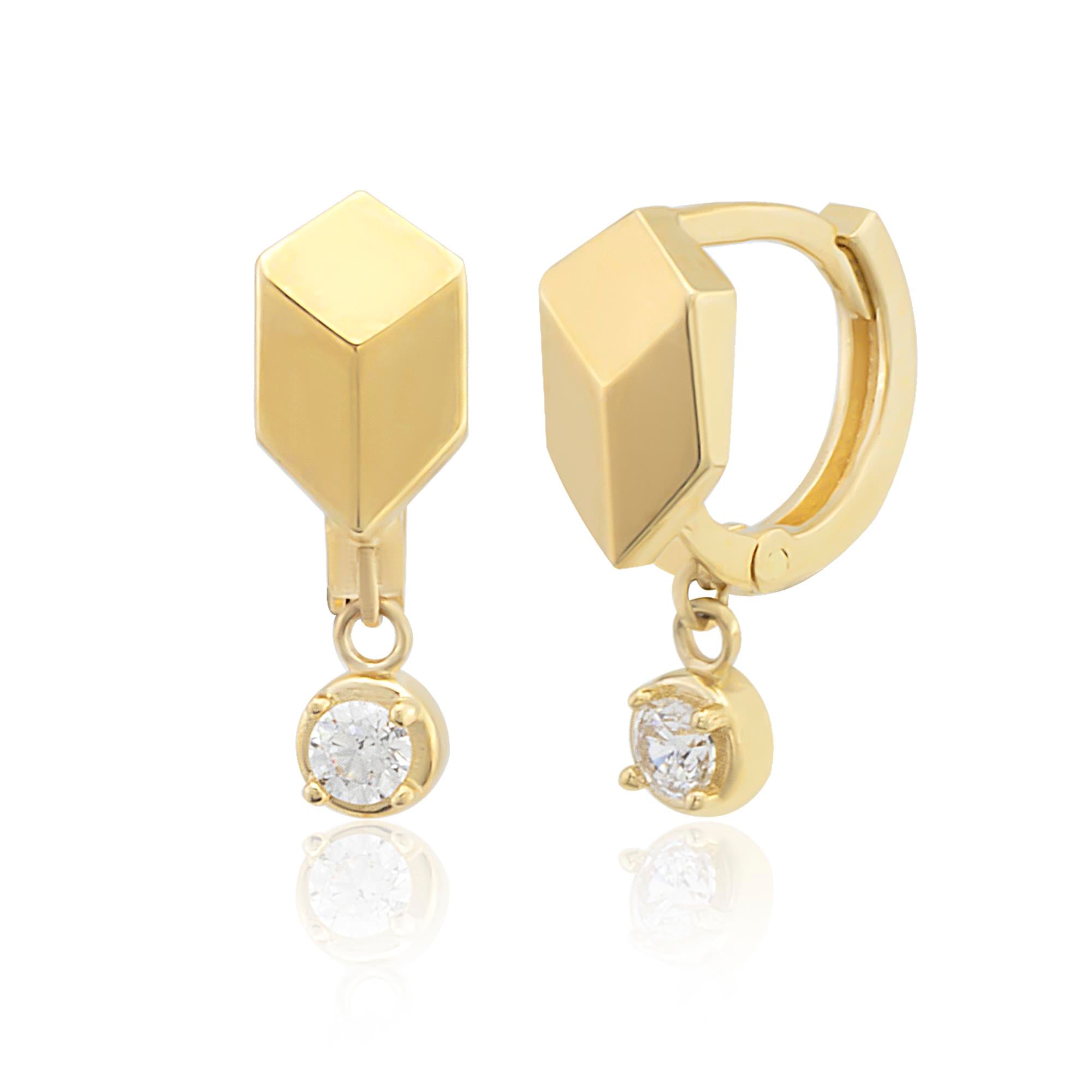 14K Gold Dafne Earring