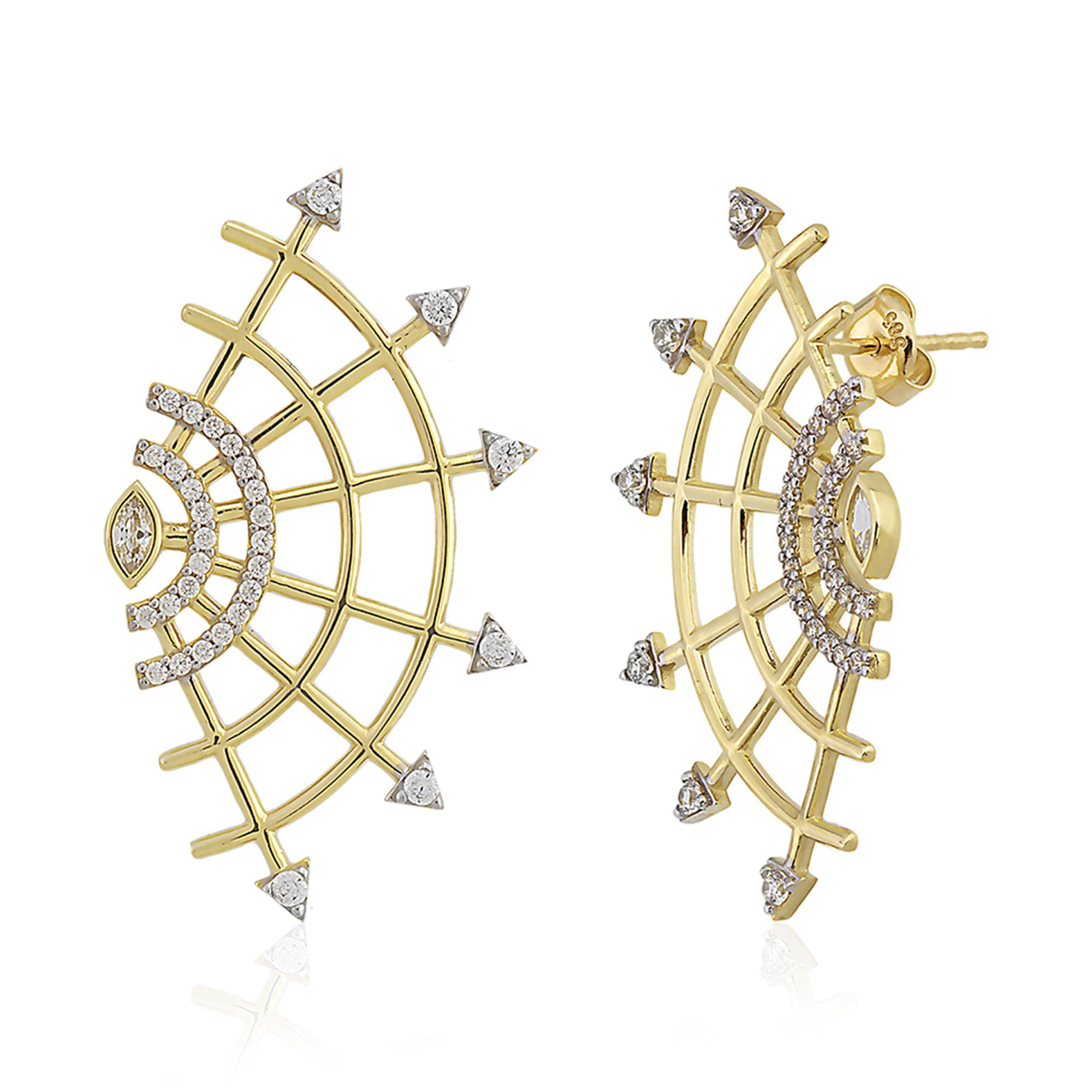 14K Gold Freya Earring