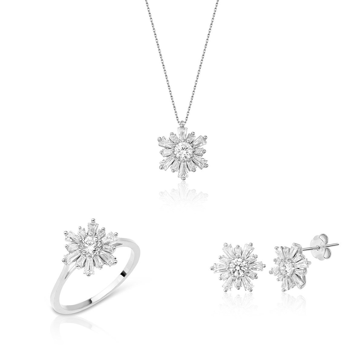 14 Ayar Altın Güneş Set 