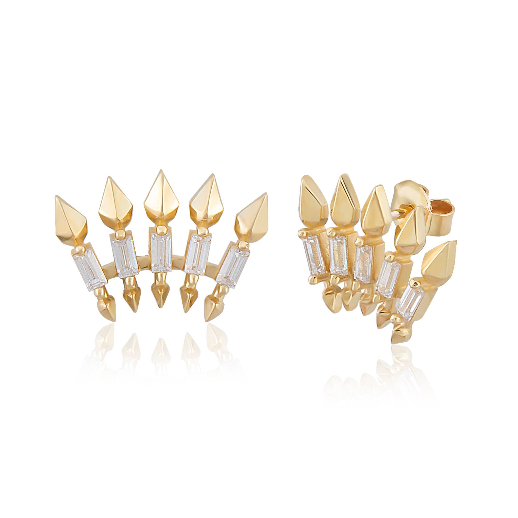 14K Gold Hera Earring