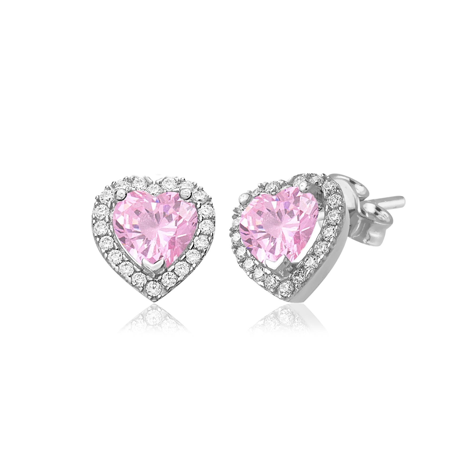 14 Ayar Altın Kalp Küpe