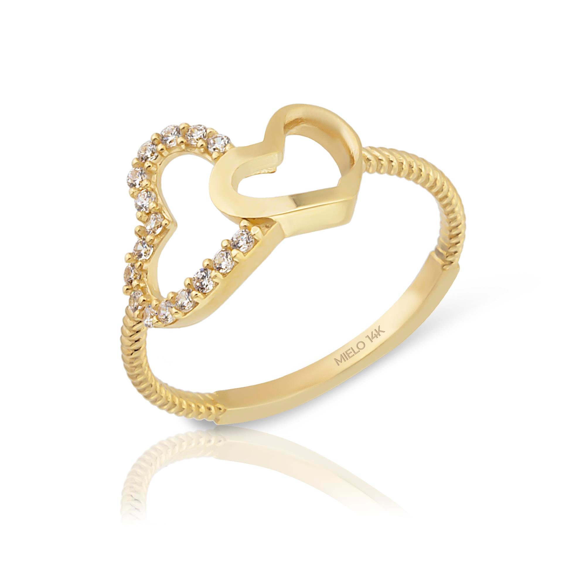 14 Ayar Altın Çtır Yüzük