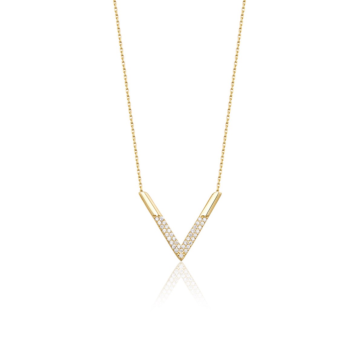 14 Ayar Altın Kolye 