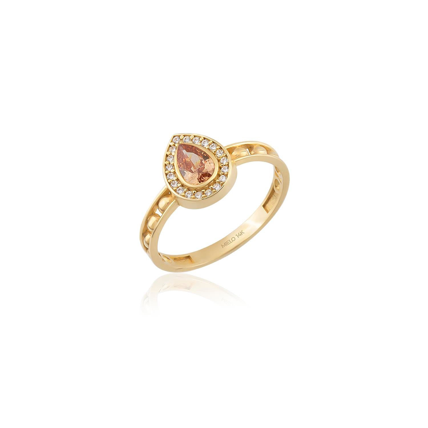 14K Gold Maria Ring