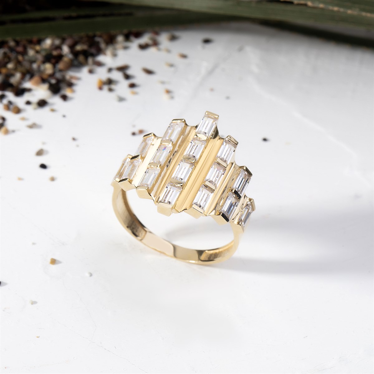 14 Ayar Altın Marilyn Yüzük 