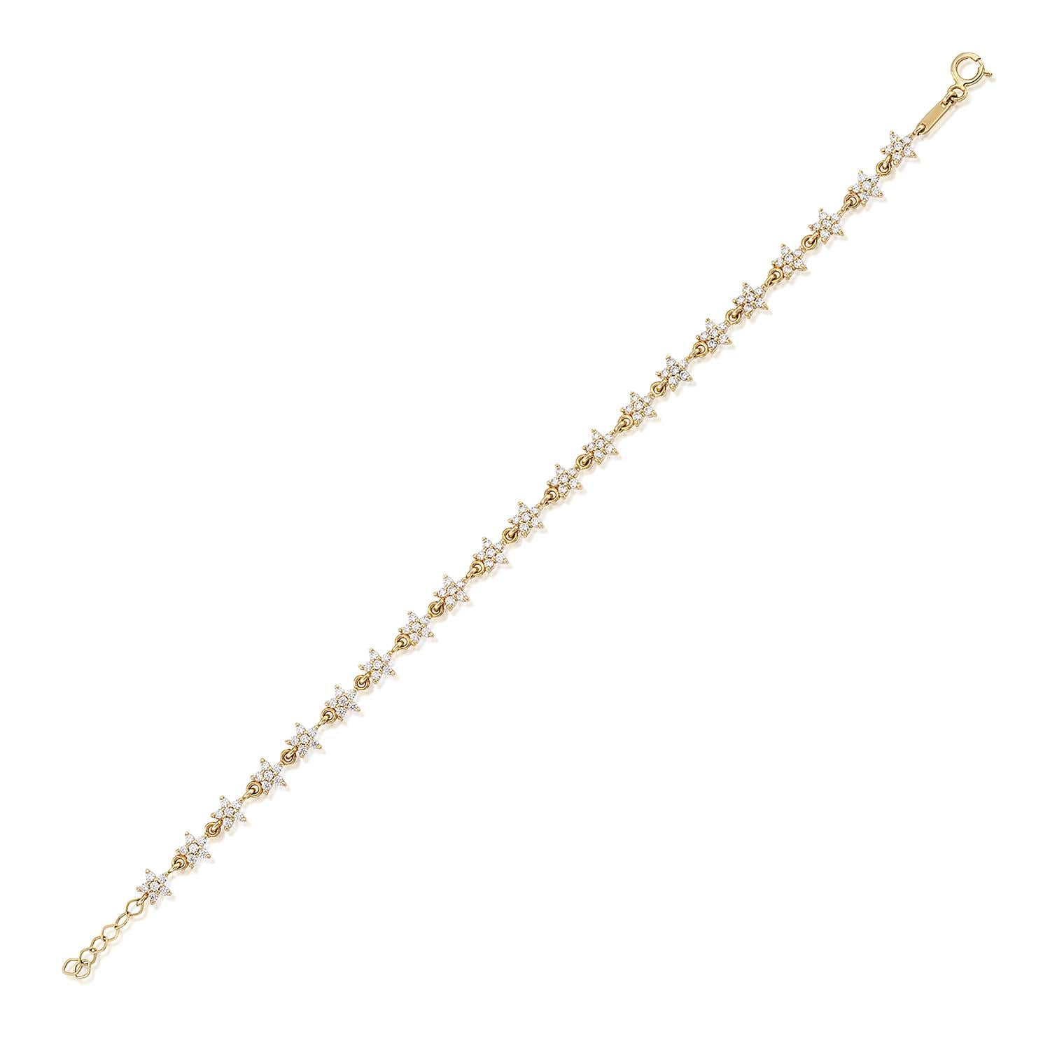 14K Gold Stella Bracelet