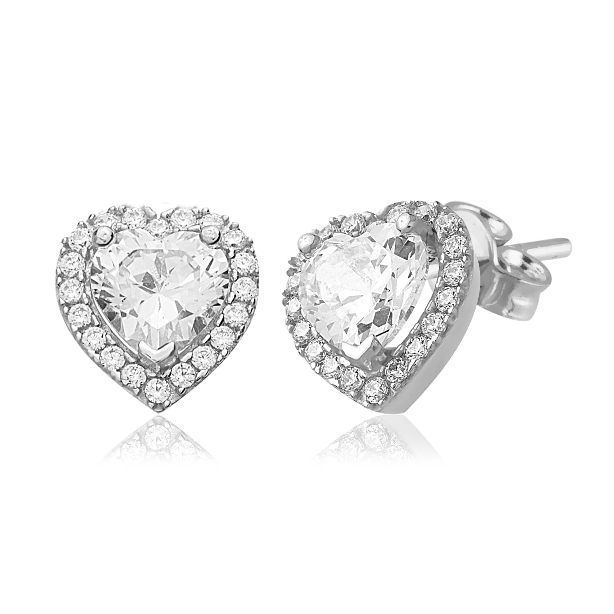 14Ayar Altın Kalp Küpe