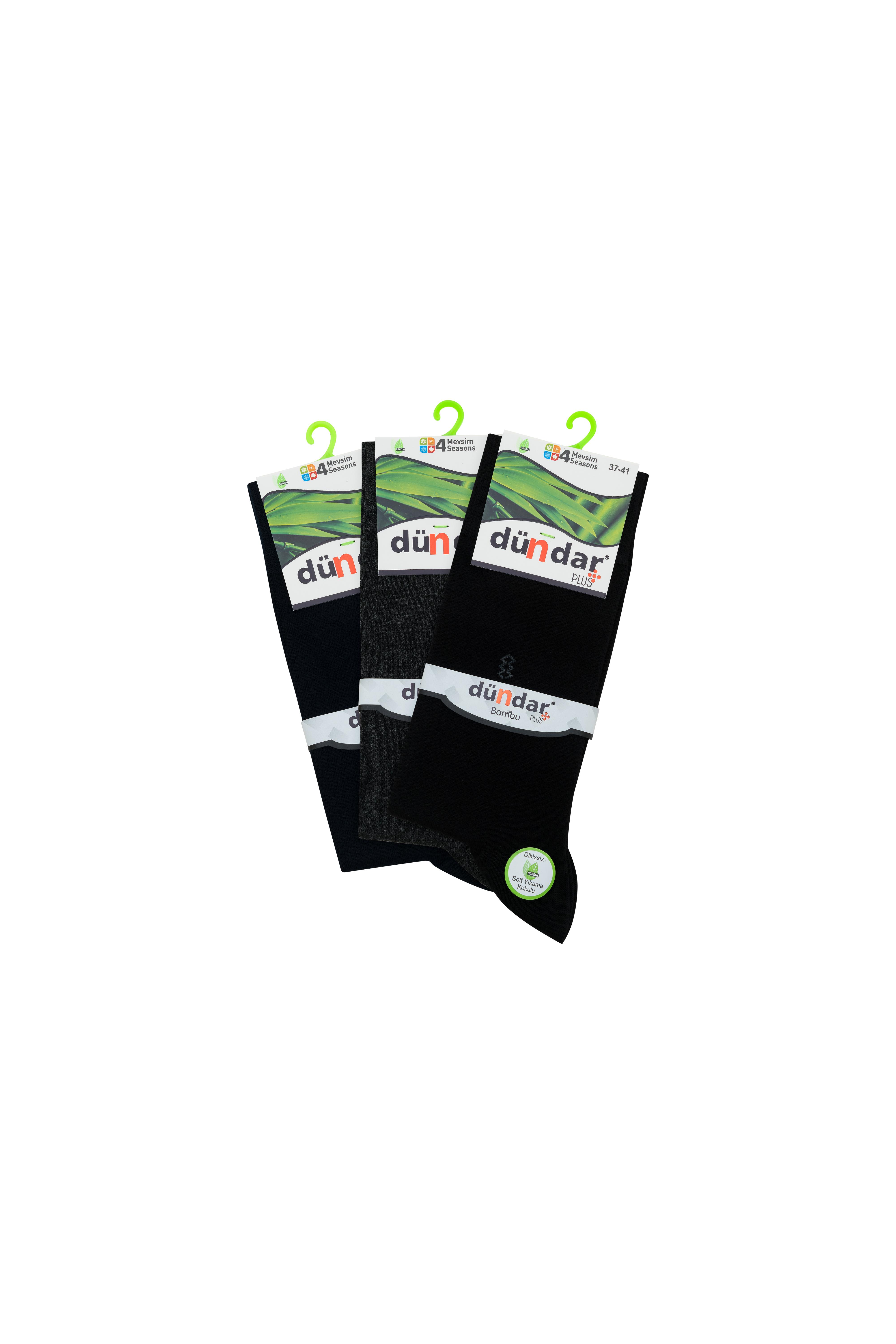 4 Mevsim 12li Erkek Bambu Çorap  37-41