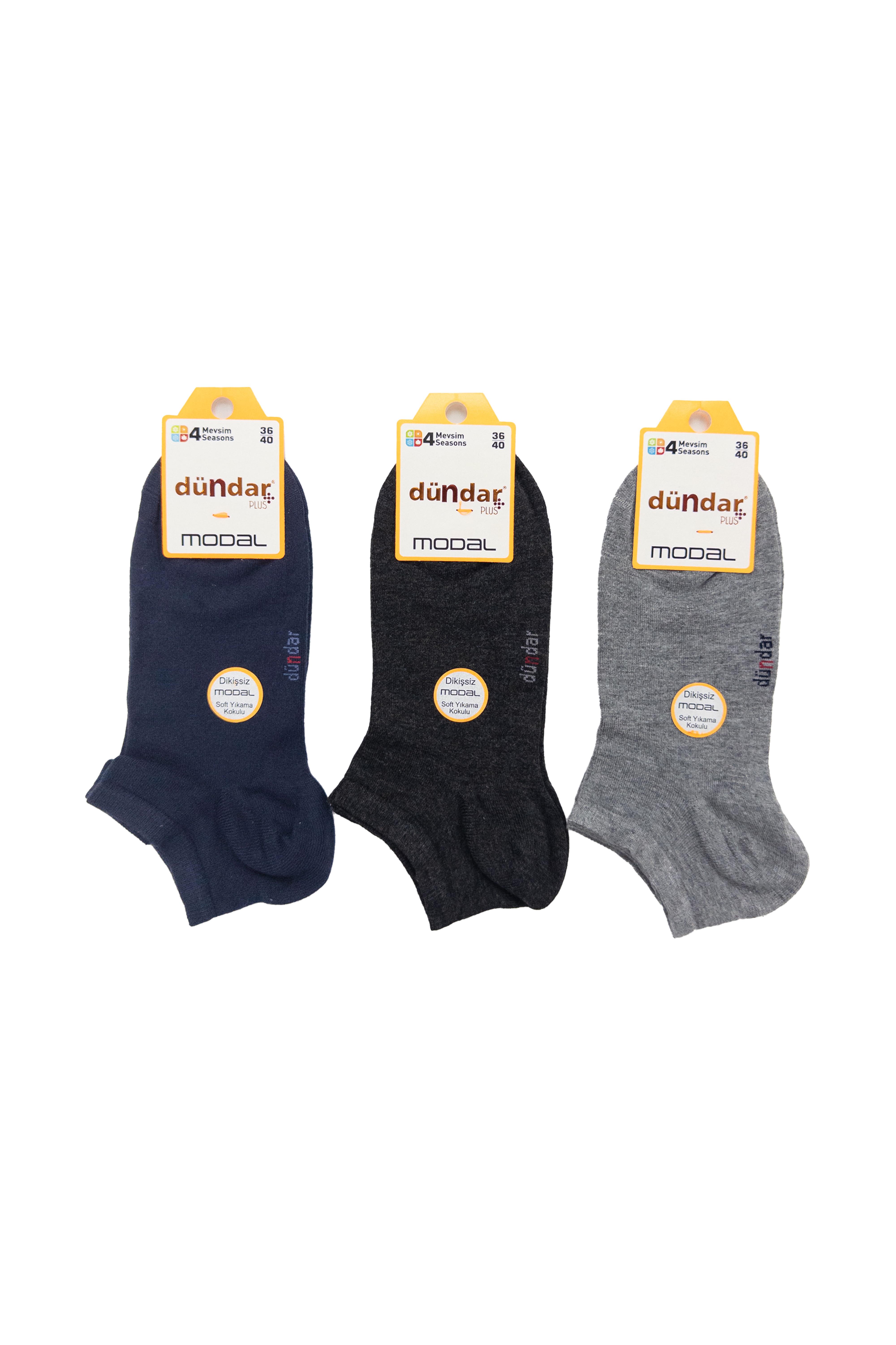 4 Mevsim 12li Kadın Modal Soket (Patik) 36-40
