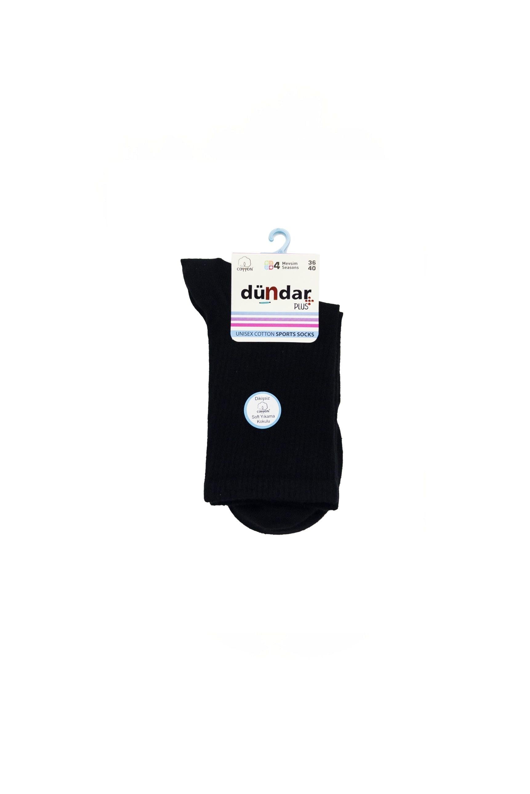 4 Mevsim 12li Unisex Pamuklu Sports Çorap 36-40