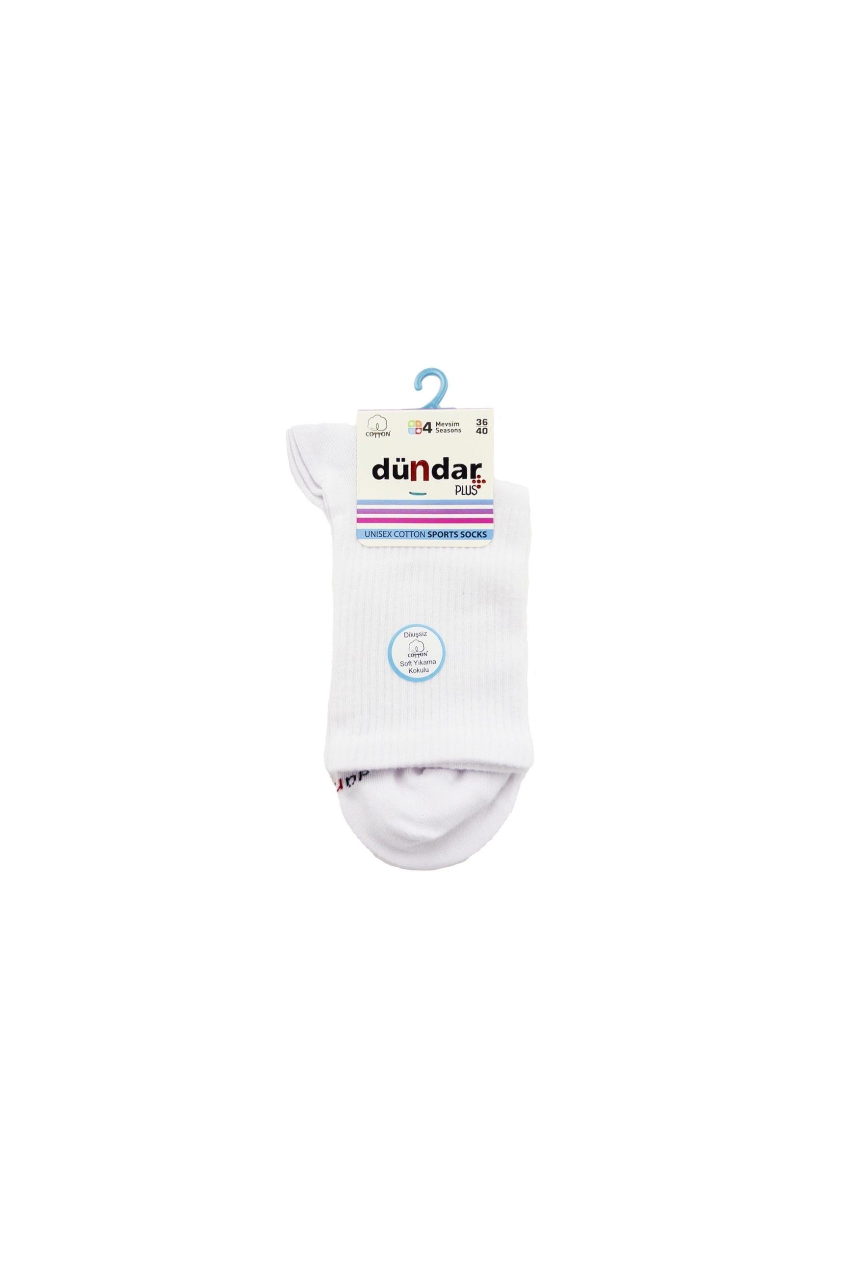 4 Mevsim 12li Unisex Pamuklu Sports Çorap 36-40