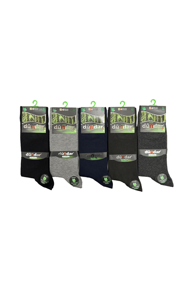 4 Mevsim 12li Erkek Bambu Çorap  40-44