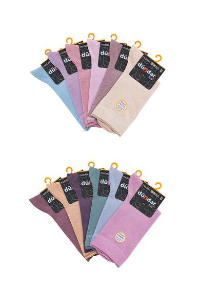 4 Mevsim 12li Kadın Modal Çorap 36-40