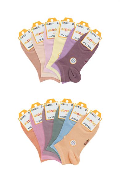 4 Mevsim 12li Kadın Modal Soket (Patik) 36-40