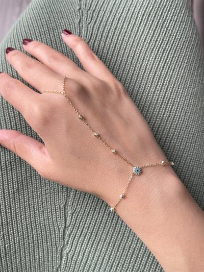 14K Nazar Boncuk Şahmaran